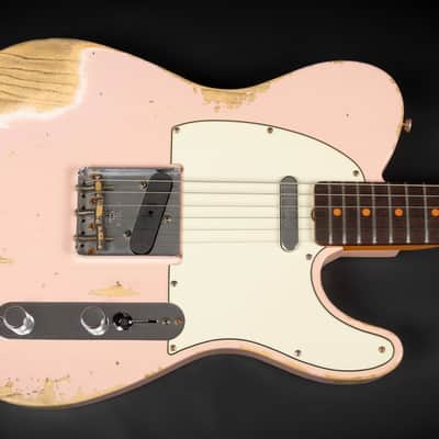 2021 Fender Custom Shop ‘67 Telecaster Heavy Relic - Shell Pink | USA Vintage 1967 CBS Ära Reissue Esche Korpus 3,23kg | CoA OHSC Bild 4