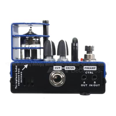 AMT Electronics AMT Bricks A-Bass - 1 channel tube bass guitar preamp (Alembic) image 6