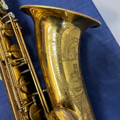 Vintage H. Couf Superba I Eb Pro Bari Baritone Sax Saxophone Made in Germany 1976 image 23