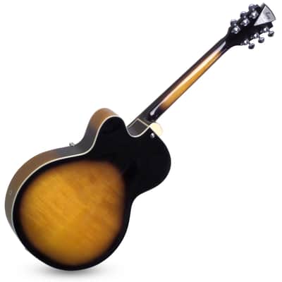Kay Reissue Barney Kessel Gold "K" Signature Series Artist K6700V - Tobacco Sunburst image 2