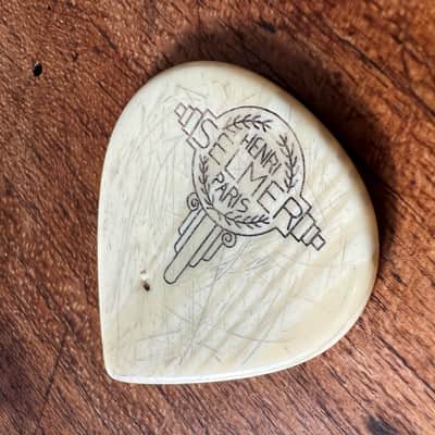 Antique Vintage Selmer Phenolic Gypsy pick Manouche Django Reinhardt Rare image 5