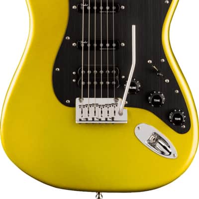 Fender American Ultra II Stratocaster Electric Guitar HSS, Maple Fingerboard, Solar Flare image 1
