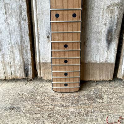 Guitar Mill S-Style Replacement Neck / 1 pc. Roasted Maple / Black Binding (#GIN-2520) image 5
