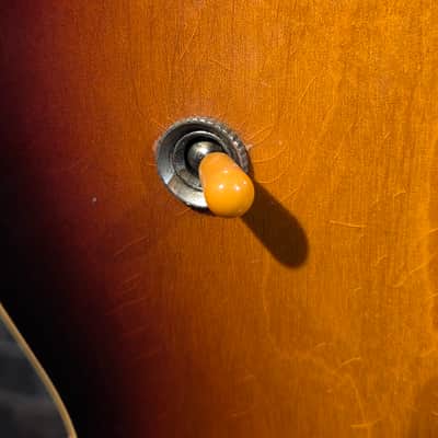 Vintage 1961 Epiphone E-312T Zephyr Sunburst image 9