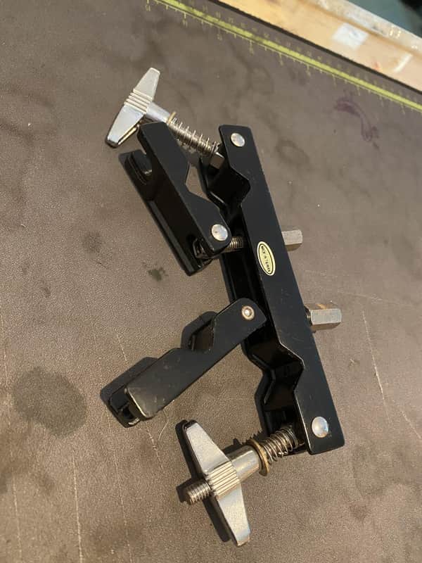 Utility Drum Hardware Clamp - No Brand - Black image 1