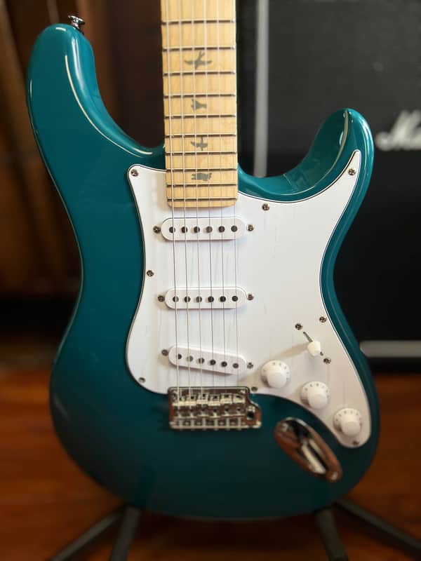 PRS SE Silver Sky 2022 - 2025 - Nylon Blue image 1