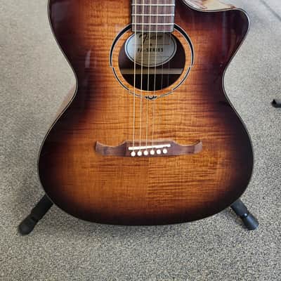 Used Fender FA-345CE Auditorium Acoustic-Electric Guitar - 3-Color Tea Burst image 1