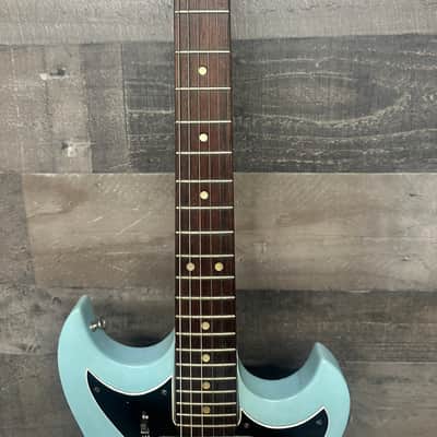 Hagstroom 11 Electric Guitar 1967 Light Blue image 2