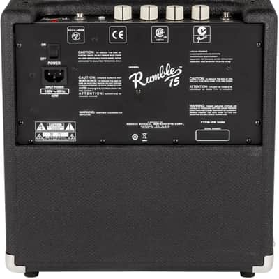 Fender Rumble 15 1x8 Bass Guitar Amplifier Combo Bild 7