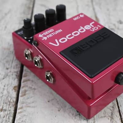Boss VO-1 Vocoder Pedal Electric Guitar and Bass Guitar Vocoder Effects Pedal image 5