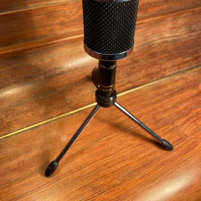 Vintage Ronette SB 742 Crystal Dual Capsule Microphone 50s Black / Silver (Rare) NOS image 6