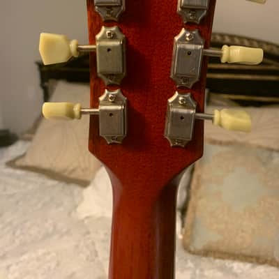 2003 Gibson Les Paul Custom 1959 Re-issue Cherry Sunburst image 10
