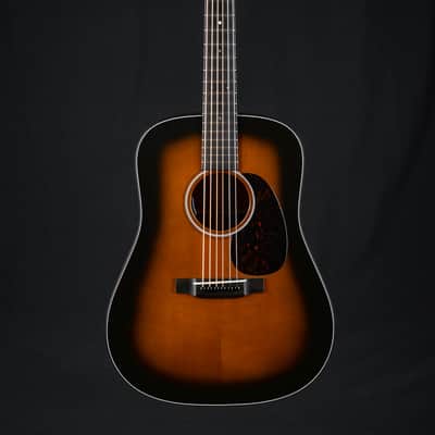 Martin D-18 Custom Authentic 1937 Inspired Adirondack Spruce VTS and Premium Mahogany Sunburst with Pickup Used (2021) image 2
