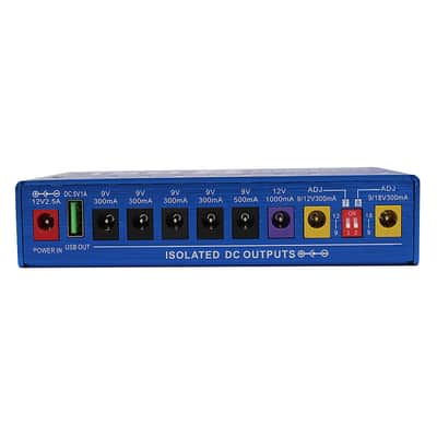 Mosky ISO-8 Guitar Effect Pedal Power Supply 8 Isolated DC Outputs/5V USB Output,price include the import duty for US buyer image 3