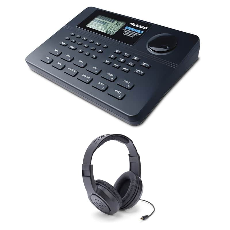 Alesis SR16 Drum Machine Bundle with Samson SR350 Headphones SR-16 Module image 1
