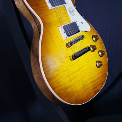 Heritage Custom Core H150 Factory Special Black Limba Honeyburst image 4