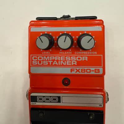 DOD Digitech FX80B Compressor Sustainer Modified Vintage Guitar Effect Pedal image 2