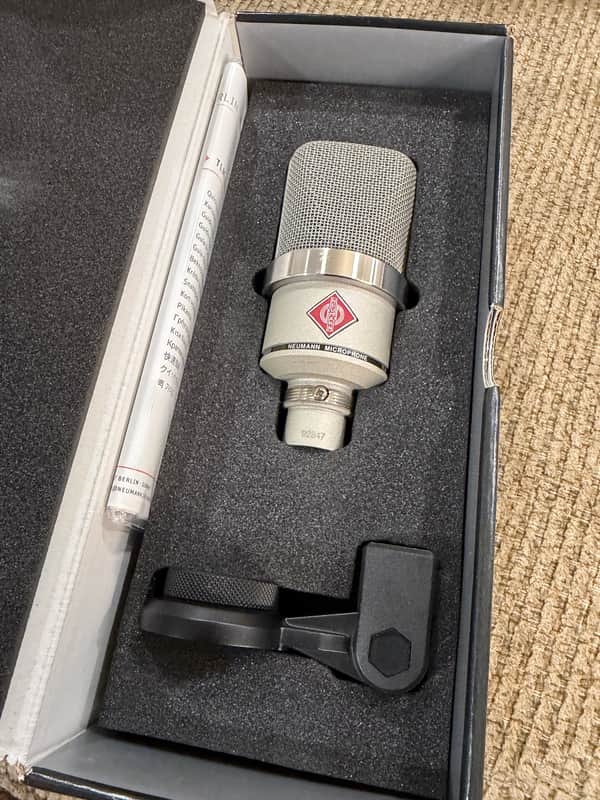 Neumann TLM 102 Large Diaphragm Cardioid Condenser Microphone 2009 - Present - Nickel