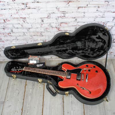 Heritage - H-535 Semi-Hollow - Electric Guitar Transparent Cherry w/HSC 7lbs 13oz USED image 12