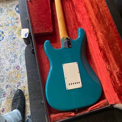 Fernandes The Revival 1983 - Turquoise w/ Duncan Pickups image 13