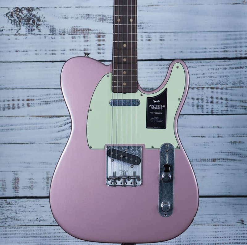*DEMO* Fender Vintera II Road Worn '60s Telecaster | Burgundy Mist Metallic