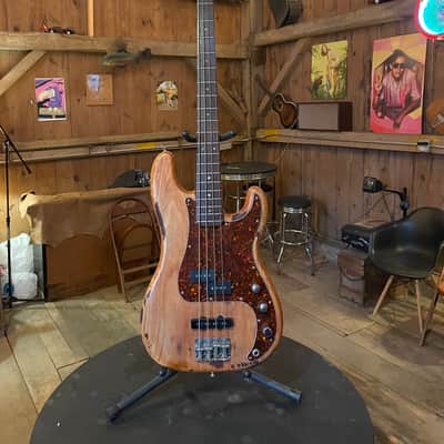 Fender Precision PJ bass 70s - Brown refin/roadworn image 1