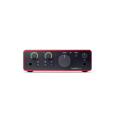 Focusrite Scarlett Solo 4th Gen Audio Interface image 2