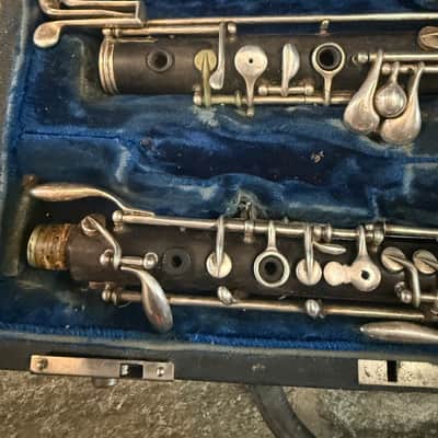 Selmer Paris wood Oboe with case. Made in France image 2