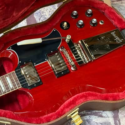 Gibson SG Standard '61 Maestro Vibrola Vintage Cherry New Unplayed Auth Dlr 7lbs2oz #010 image 4