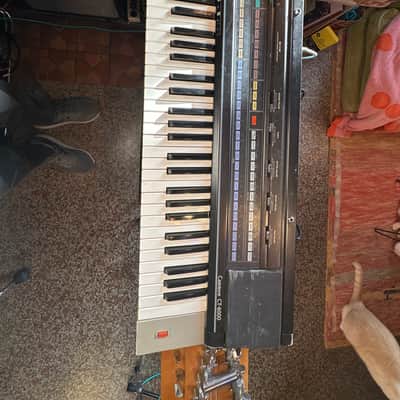 Casio CT-6000 Casiotone 61-Key Synthesizer 1980s - Black / Silver