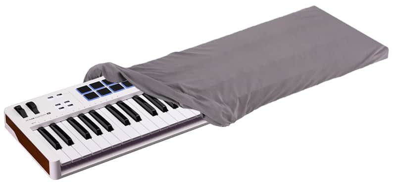 ARTURIA Keylab Essential 61 mk3 White Keyboard Controller+On-Stage Dust Cover image 1