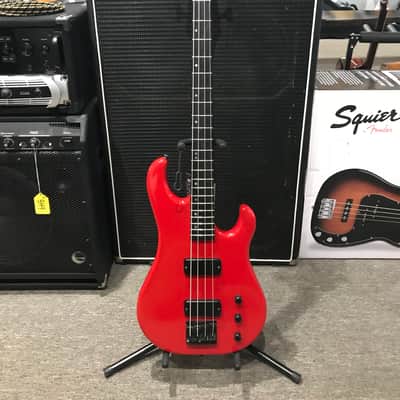 RARE 1987 Gibson Bass IV Ferrari Red w/ Original Case image 3