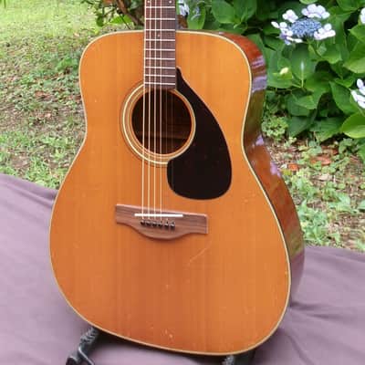 1972 Yamaha FG180 Red Label Nippon Gakki+Rocket Case image 2