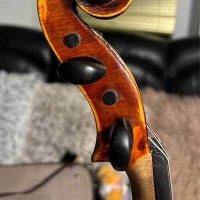 Josef Bohumil Herclick Viola 43,4 1926 - legno con vernice ad alcool image 2
