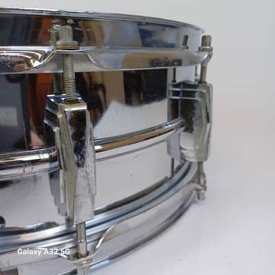 Ludwig Supraphonic 5x14"Snare Drum Blue/Olive #928722 10Lug Chicago Vintage 1972 image 7
