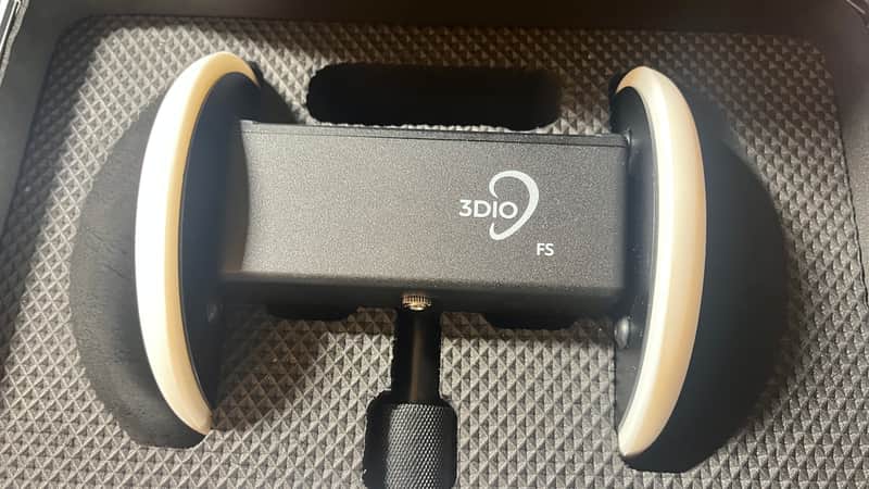 3DIO FS Free Space Binaural Microphone with case and accessories image 1