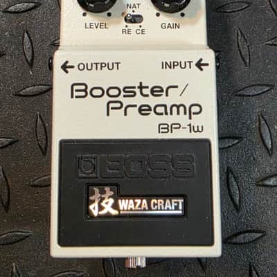 Boss BP-1W Booster / Preamp Boost Waza Craft 2023 - Present - White image 2