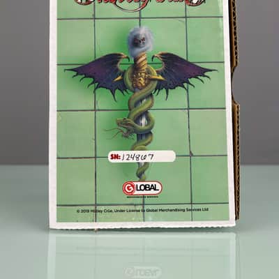 MOTLEY CRUE SOLD OUT Dr. Feelgood 30th Anniversary Guitar Distortion Effects Pedal  RARE Mick Mars 2019 - Sea Foam Green image 1