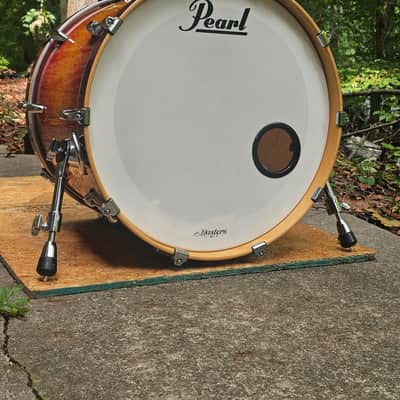 Pearl Masters MCX 2008 - Quilted Bubinga Sunburst image 1