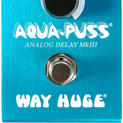 Way Huge WM71 Smalls Aqua-Puss Analog Delay Effects Pedal image 1