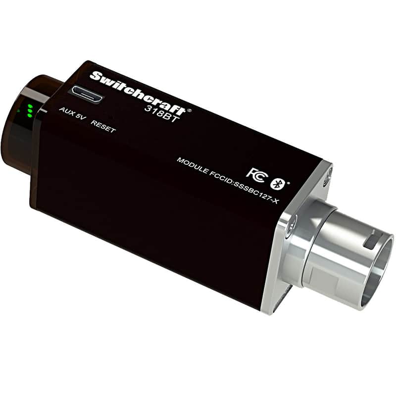 Switchcraft 318BT AudioStix Inline XLR Bluetooth 4.0 Wireless Receiver image 2
