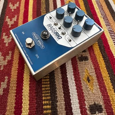 Origin Effects BASSRIG Super Vintage - Present - Blue / Silver image 2