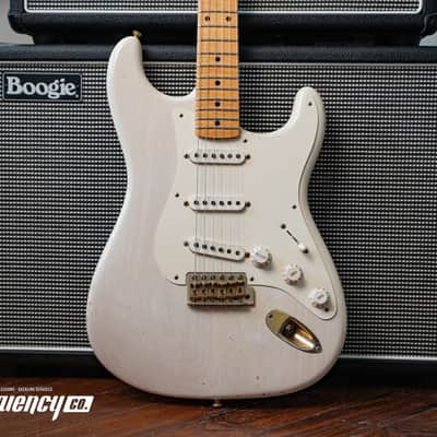 Fender Custom Shop Limited Edition 1956 Stratocaster in White Blonde with a AA Flamed Maple Neck - 2011 image 1