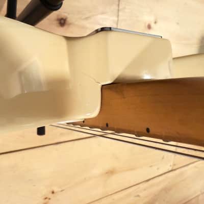 Fender "Squier Series" Standard Telecaster with Maple Fretboard 1992 - 1996 - Arctic White image 7