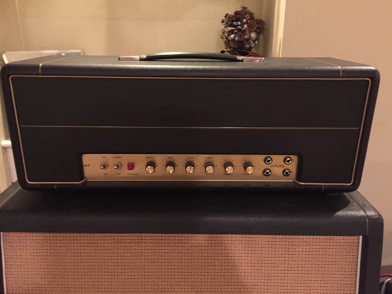 Ceriatone JMP 50 plexi Head 72 Spec. 2016 Black image 1