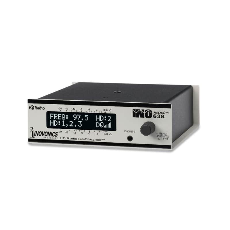 Inovonics 638 INOmini FM-HD Radio SiteStreamer