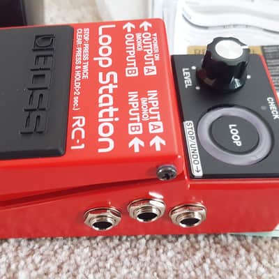 NEW Boss RC-1 Loop Station 2014 - Present - Red image 6
