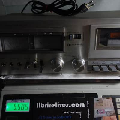 Immagine JVC KD-10 Stereo Cassette Deck - 1978 - platine K7 vintage - silver - 13