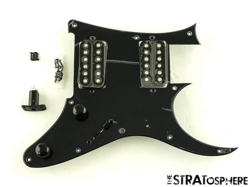 Ibanez GRGR330EX HH LOADED PICKGUARD, Infinity Guitar Black image 1