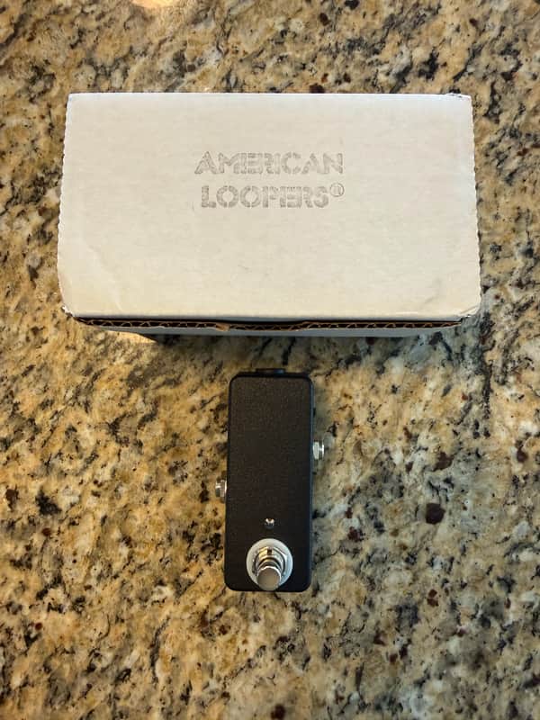 American Loopers MIDI Pedal Switch (On/Off Switch) - Black image 1